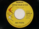 J&B RARE Woman, Open Your Eyes CRI Garage Psych Michigan 45 HEAR