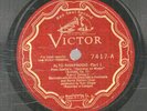 156g4. Sigrid Onegin - Alto Rhapsody (Brahms, Op. 53) - Victor 7417-7418 (2 rec)