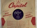 Nat King Cole Unforgettable / My First and My Last Love 78 E Capitol 1808