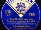 HORST WESSEL LIED German WW2 Anthem DEUTSCHLANDLIED Wehrmacht (1937) RARE 78rpm