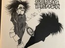 SEPTIC DEATH Kichigai 7” Black Vinyl 1ST PRESS Pusmort Records 1988 Pushead