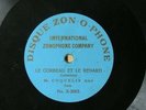 Coquelin Ainé Le Corbeau et le Renard 78 Tours Zonophone Bleu X-2003