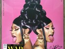 Signed Cardi B WAP Limited Edition GOLD 12