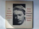 rare LP SAMSON FRANCOIS LISZT  C.Silvestri   SAXF 860  Stéreo