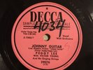 Peggy Lee - Johnny Guitar / Autumn in Rome - 78RPM - DJ Copy - Fallout:New Vegas