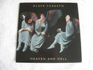 BLACK SABBATH - HEAVEN AND & HELL - VINYL LP 1980 VERTIGO 9102 752  EX+/EX+
