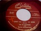 The Du-Droppers - Can't Do Sixty No More / Chain Me Baby- RED VINYL -GREAT AUDIO
