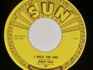 JOHNNY CASH: I Walk the Line US SUN 241 Original Rockabilly 45