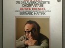 C978 Beethoven The Piano Concertos Brendel Haitink 5LP Philips 6767 002 Stereo
