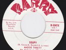 Northern Soul 45 (Canada Barry) - MAGGIE THRETT - Soupy / Put A Little Time Away