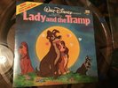 Walt Disney LADY AND THE TRAMP Vinyl L.P. Soundtrack Story & Songs + Book  MINT