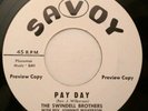 SWINDELL BROTHERS - Black Gospel 45 - Pay Day / This Trouble Of Mine - SAVOY ?