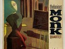 Thelonious Monk Quartet Misterioso 1958 MONO Bop Jazz Riverside LP Glossy VG+