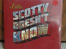 LUSTRA Scotty Doesn't Know SEALED Vinyl Solid Red Color 7