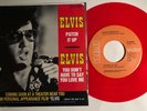 Elvis Presley / Patch It Up & You Don't Have to Say / Red Vinyl 45 w PS / Mint