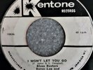 Blues Busters/Byron Lee/Dragonaires - I Won't Let You Go (Kentone) (Jamaica) VG