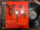 MINT  CHET BAKER & RUSS FREEMAN QUARTET PACIFIC JAZZ PJ-1232 OBI MONO JAPAN LP