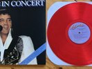 Elvis Presley Red Vinyl Double LP “Elvis In Concert” Rare RCA Special Products