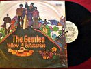 THE BEATLES - YELLOW SUBMARINE - WHITE APPLE EMERGENCY LABELS - RARE - URUGUAY