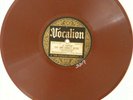 Viola McCoy 78rpm disc, Vocalion 14632, Sad & Lonely Blues, 1921 Amber shellac,