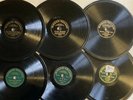 MEGA RARITY  1912 ALBUM OF SIX 6” ‘MIGNON’ RECORDS, RAGTIME, CAKEWALK, BANJO