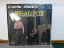 BELAFONTE AT CARNEGIE HALL RCA LSO 6006 NEAR MINT FIRST PRESSING VINYL LP