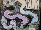 1984 R.E.M. Album RECKONING Vinyl RECORD Lp REM SP 70044 Purple Translucent