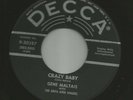 ROCKABILLY - GENE MALTAIS -  CRAZY BABY  - HEAR 1957 DECCA