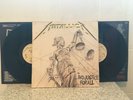 metallica and justice for all vinyl LP double record vertigo 836062-1 megadeth
