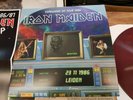 IRON MAIDEN -  SOMEWHERE ON TOUR 1986 - RARE BROWN MARBLE 2LP+G/F+ INNERS MINT