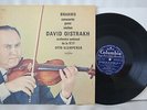 COLUMBIA FCX 879 DAVID OISTRAKH Violin Concerto BRAHMS NM ORIGINAL FRENCH ED1 LP