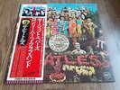 THE BEATLES SGT PEPPER'S LONELY HEARTS CLUB BAND LP 1976 RE OBI INSERT JAPAN VG+