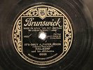 JAZZ HAL KEMP ORCHESTRA It's Only A Paper Moon BRUNSWICK 6648