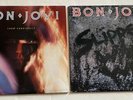 Bon Jovi Slippery When Wet & 7800 Degrees Fahrenheit Vinyl 2 LPs