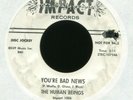 THE HUMAN BEINGS You're Bad News on Impact Promo Garage 45 Hear