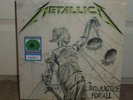 METALLICA AND JUSTICE FOR ALL WALMART GREEN LP ONE EYE OF THE BEHOLDER HARVESTER