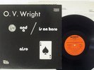 O.V. WRIGHT A NICKEL AND A NAIL AND ACE OF SPADES BACKBEAT YS-8047-AB Japan LP