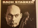 JANOS STARKER JS Bach Suites For Unaccompanied Cello Mercury SR3-9016 gold promo