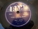 78 BERT KEYES Your Cheatin Heart/Wandering Blues RAMA RR-4 R&B NM