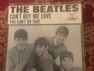 The Beatles - Can't Buy Me Love -45 - 2011 Repo Sleeve and Original 1964 Record