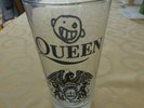 Queen Newbury Comics promo glass c. 1998