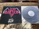 LIZZY BORDEN Give 'em the Axe - 12inch EP w/LYRIC SHEET Heavy Metal Vinyl NM