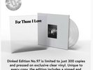 FOR THOSE I LOVE (DAVID BALFE) DINKED EDITION CLEAR VINYL ONLY 300 SIGNED LP
