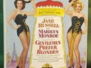 Vtg 1953 Jane Russell Marilyn Monroe 45 Records Gentlemen Prefer Blondes X-208