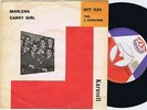 'THE FOUR SEASONS Marlena b/w Candy Girl danish 45PS 1963 VG+ Karusell 7”