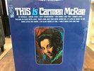 Carmen McRae-This Is Carmen McRae-1967 Kapp Stereo LP SEALED NEW MINT