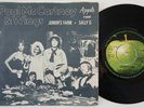 BEATLES / PAUL McCARTNEY & WINGS Junior's Farm STUNNING COND Sweden 45 swedish