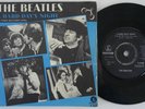 BEATLES A Hard Day's Night RARE BLUE VARIANT Sweden 45 unique swedish p/s HEAR