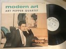 ART PEPPER QUARTET/MODERN ART.    JAPAN PRESS PROMO