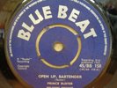 PRINCE BUSTER OPEN UP BARTENDER / ENJOY IT OG UK BLUE BEAT 7